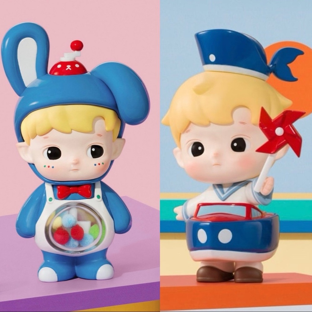 ✅ BUNDLE X 2 ✅ HACIPUPU ✅ Rolling Time Machine Bunny Snow Cone & Little Voyager